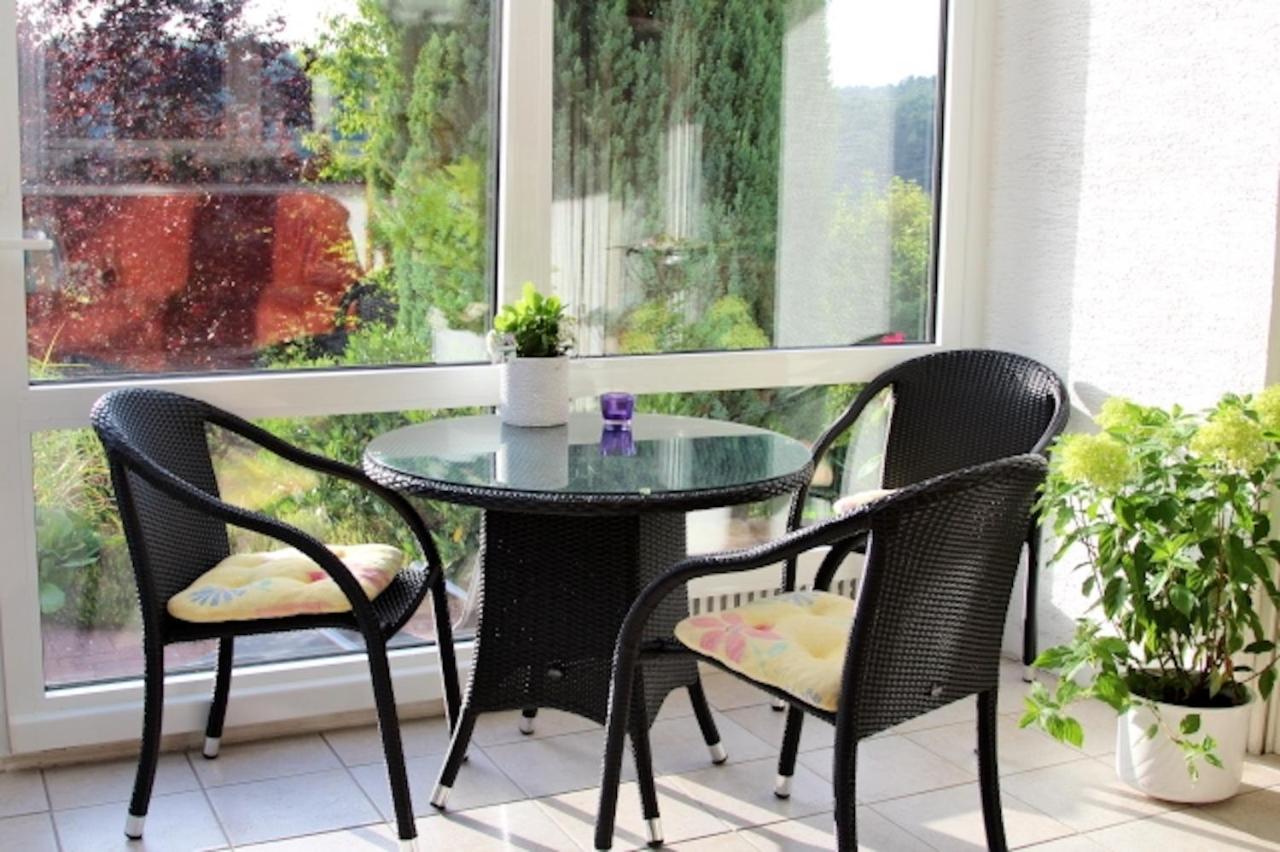 Ferienwohnung Fuldatalblick Dış mekan fotoğraf